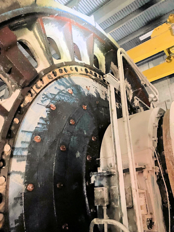 Used Svedala 15' W X 29' L Ball Mill With 3750 Hp Motor)